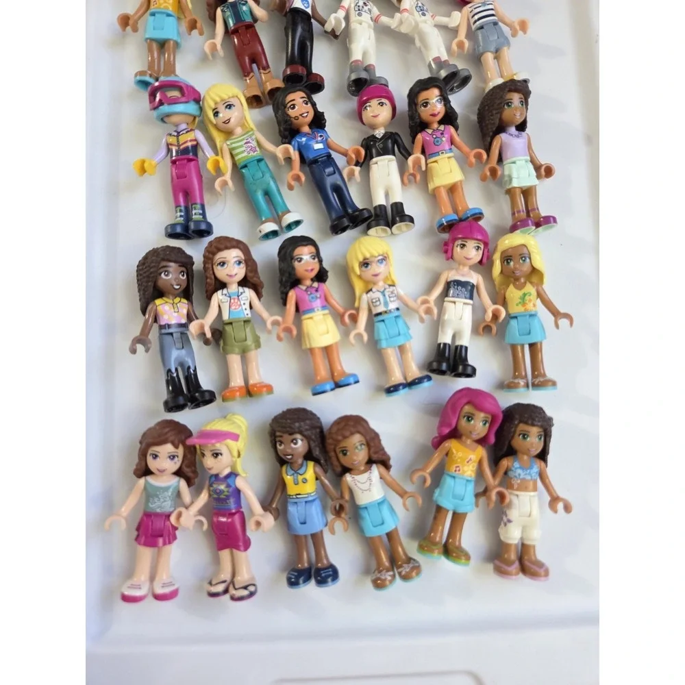 LEGO Friends‎ Minifigure Lot 5pc Mystery Figures Mini Dolls Styles Vary Toy